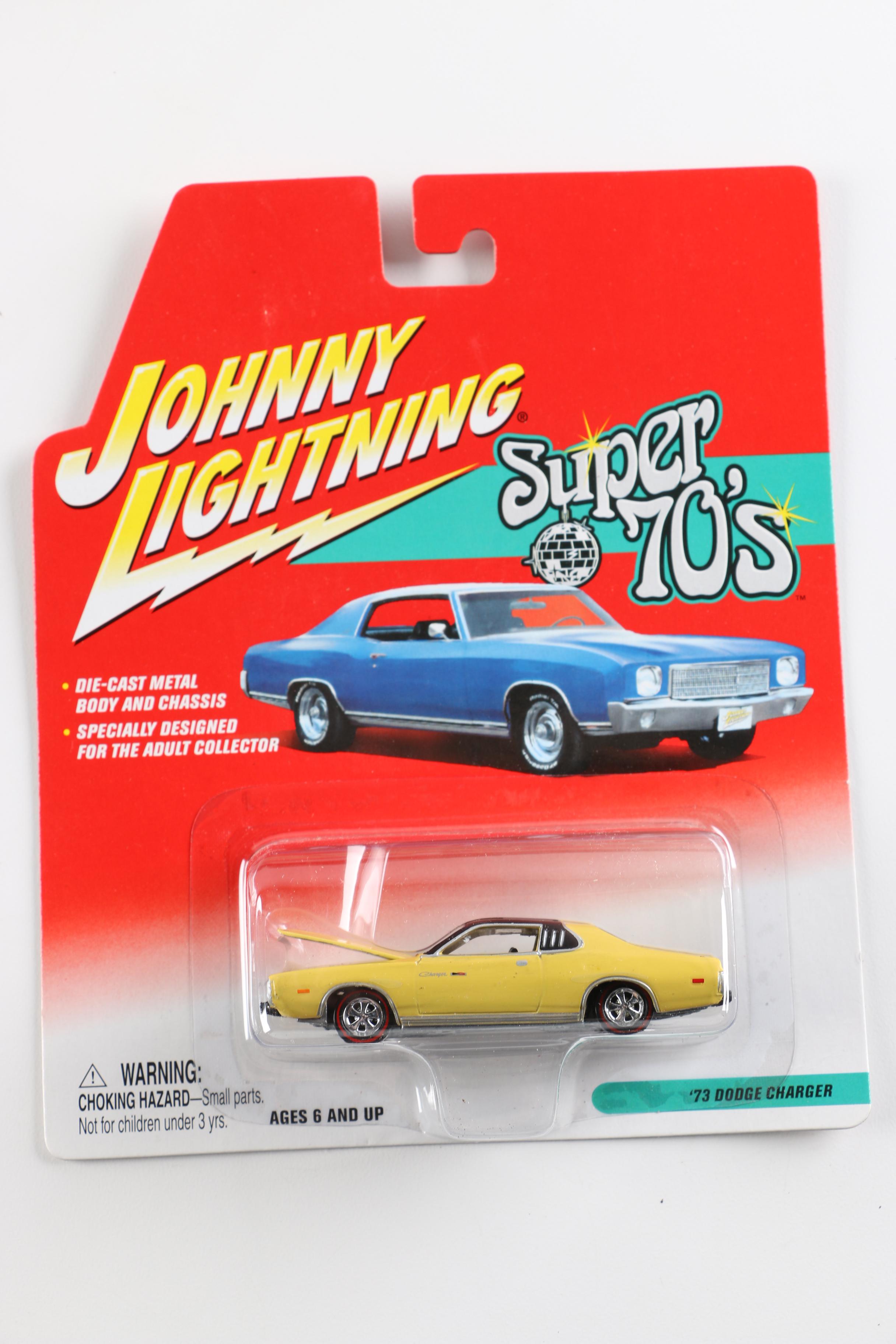 Collection of Thirty-Three Johnny Lightning Toy Cars