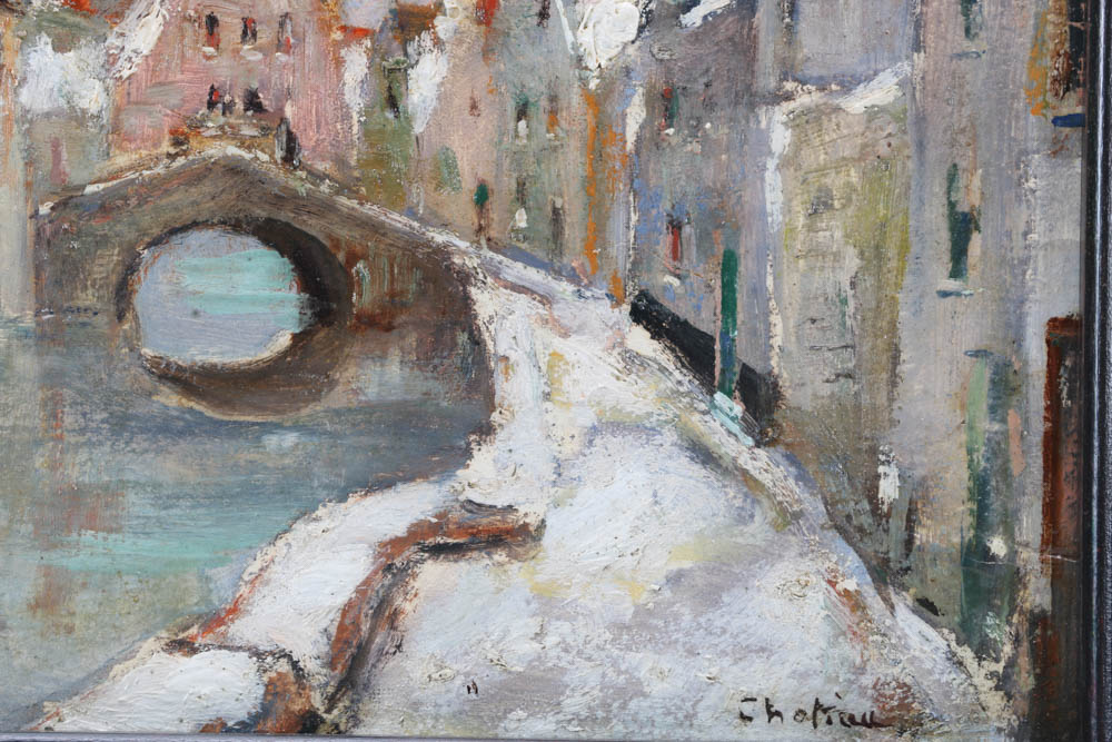 Max Chotiau Original Oil Painting on Board