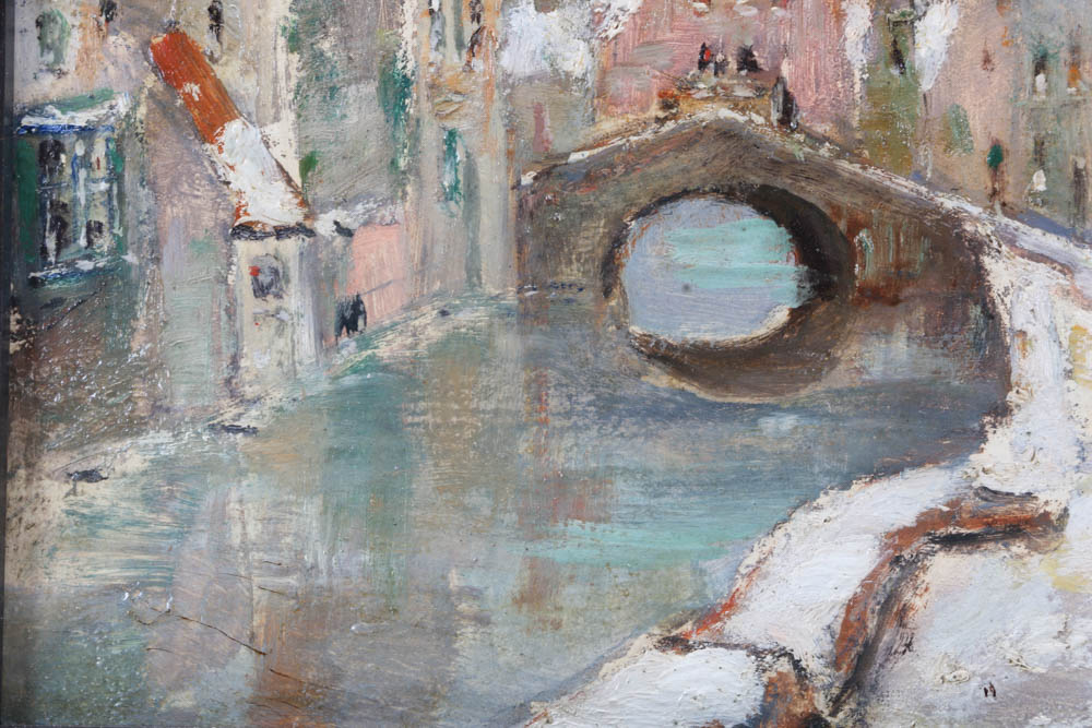 Max Chotiau Original Oil Painting on Board