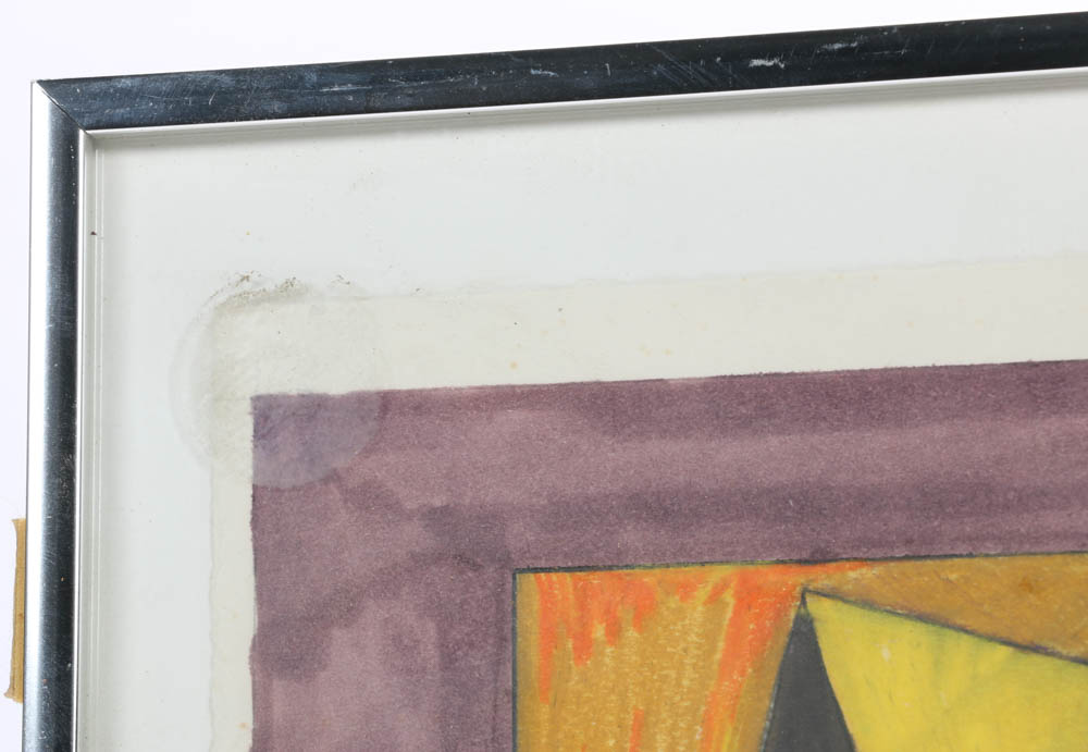 Mixed Media Painting "Study for 3 Small Paintings"