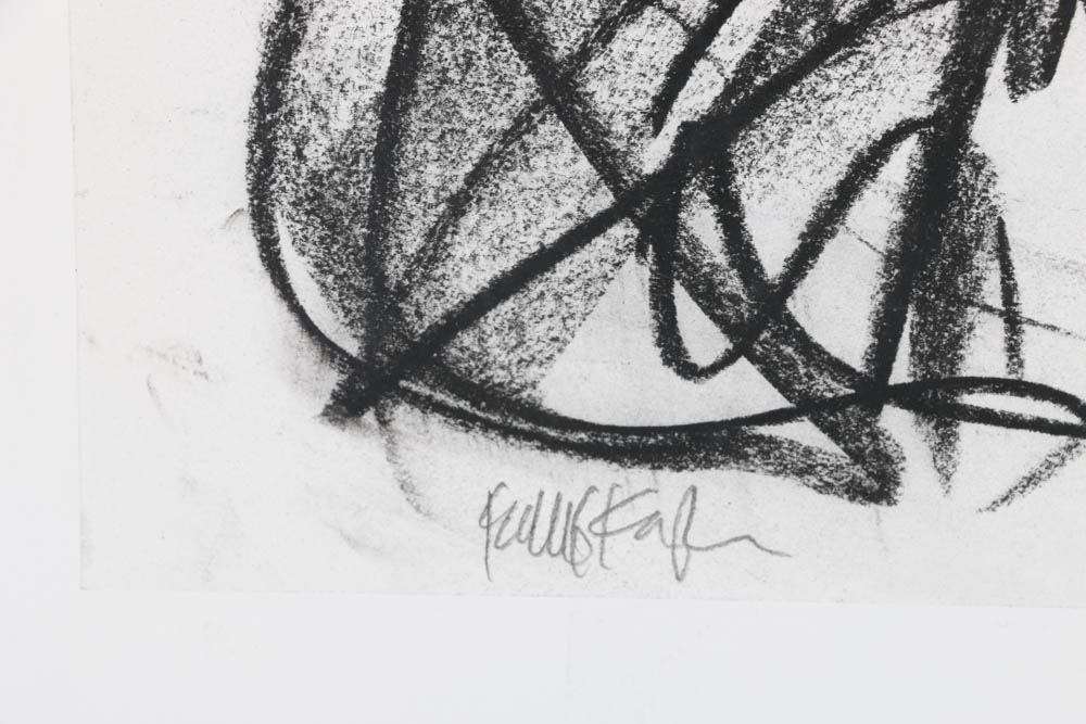 Robbie Kemper Original Charcoal Drawing "Nude #129"