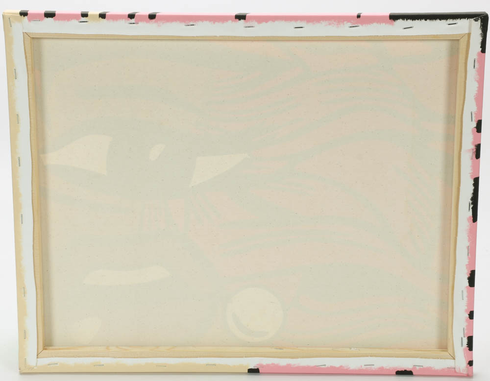 Terry Kennedy Original Pop Art Acrylic on Canvas "Windblown"