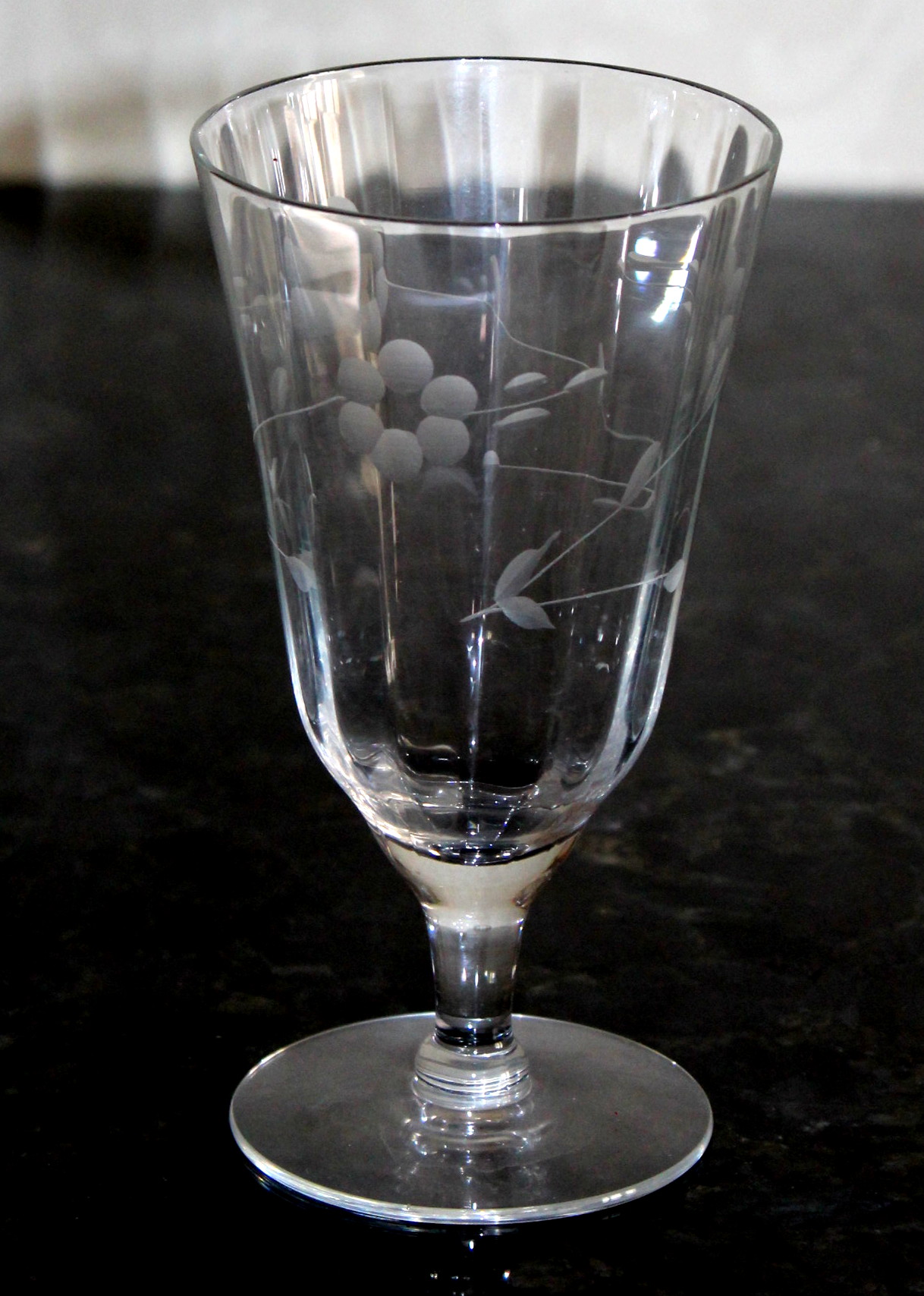 Etched Vintage Glassware