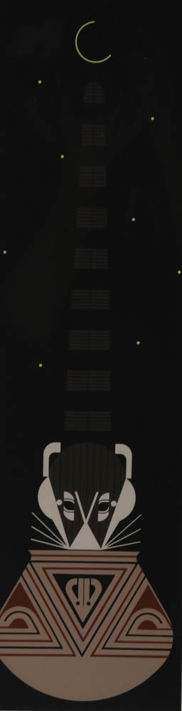 Charley Harper Signed Limited Edition 1980 Serigraph "Potluck"