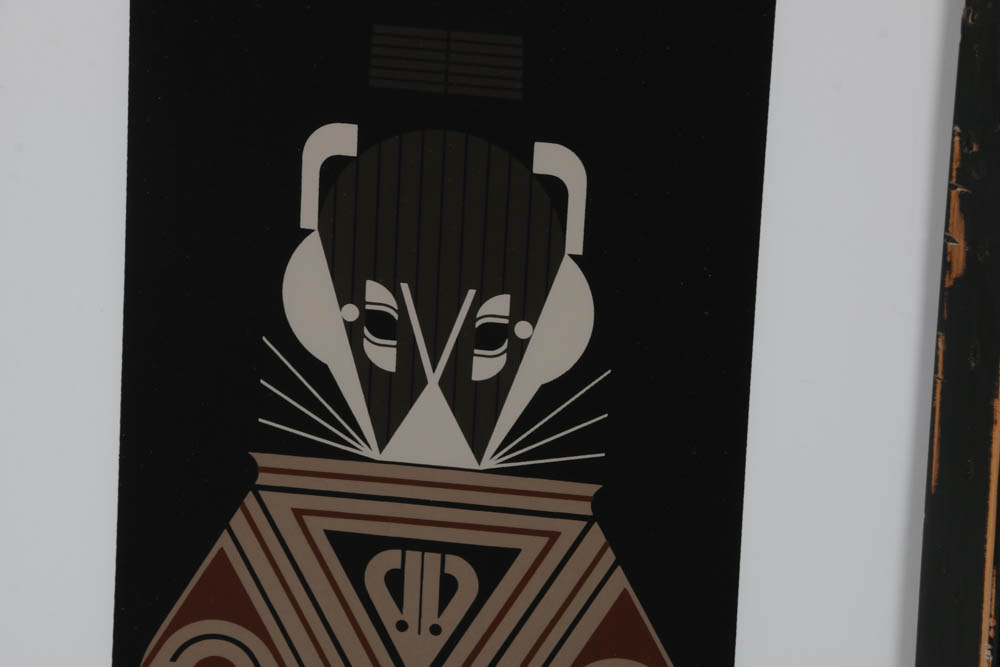 Charley Harper Signed Limited Edition 1980 Serigraph "Potluck"