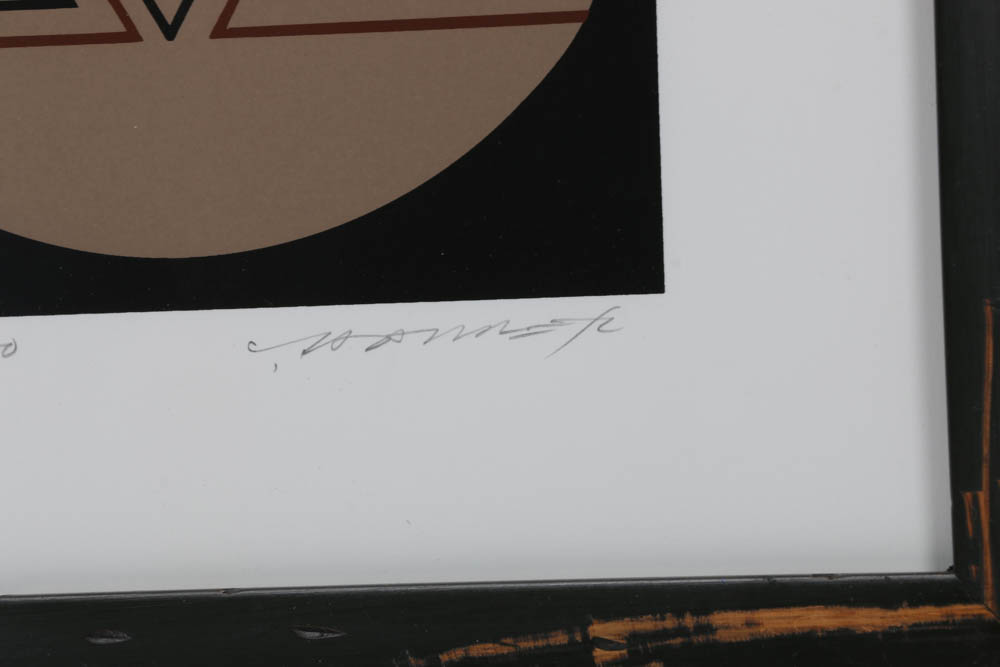 Charley Harper Signed Limited Edition 1980 Serigraph "Potluck"