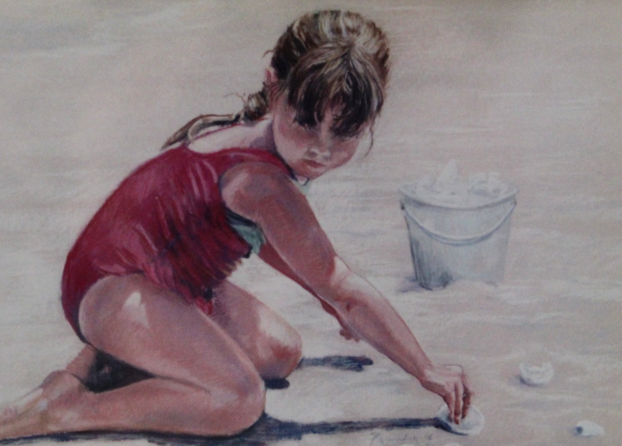 Beach Scene Prints By Barbara Pappendick