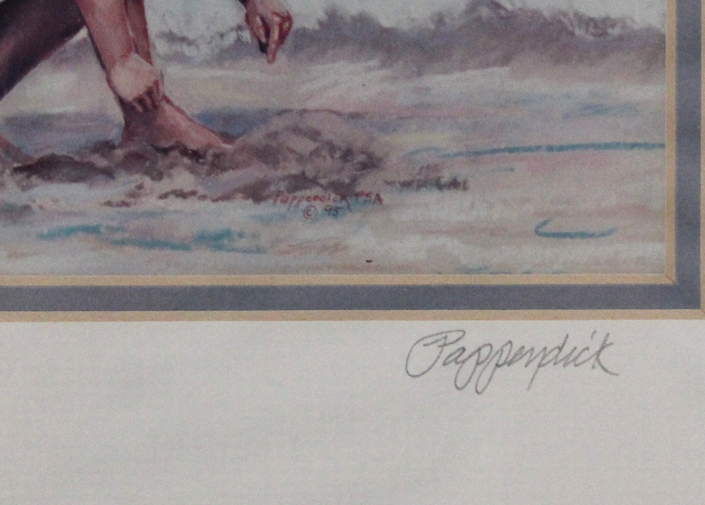 Beach Scene Prints By Barbara Pappendick