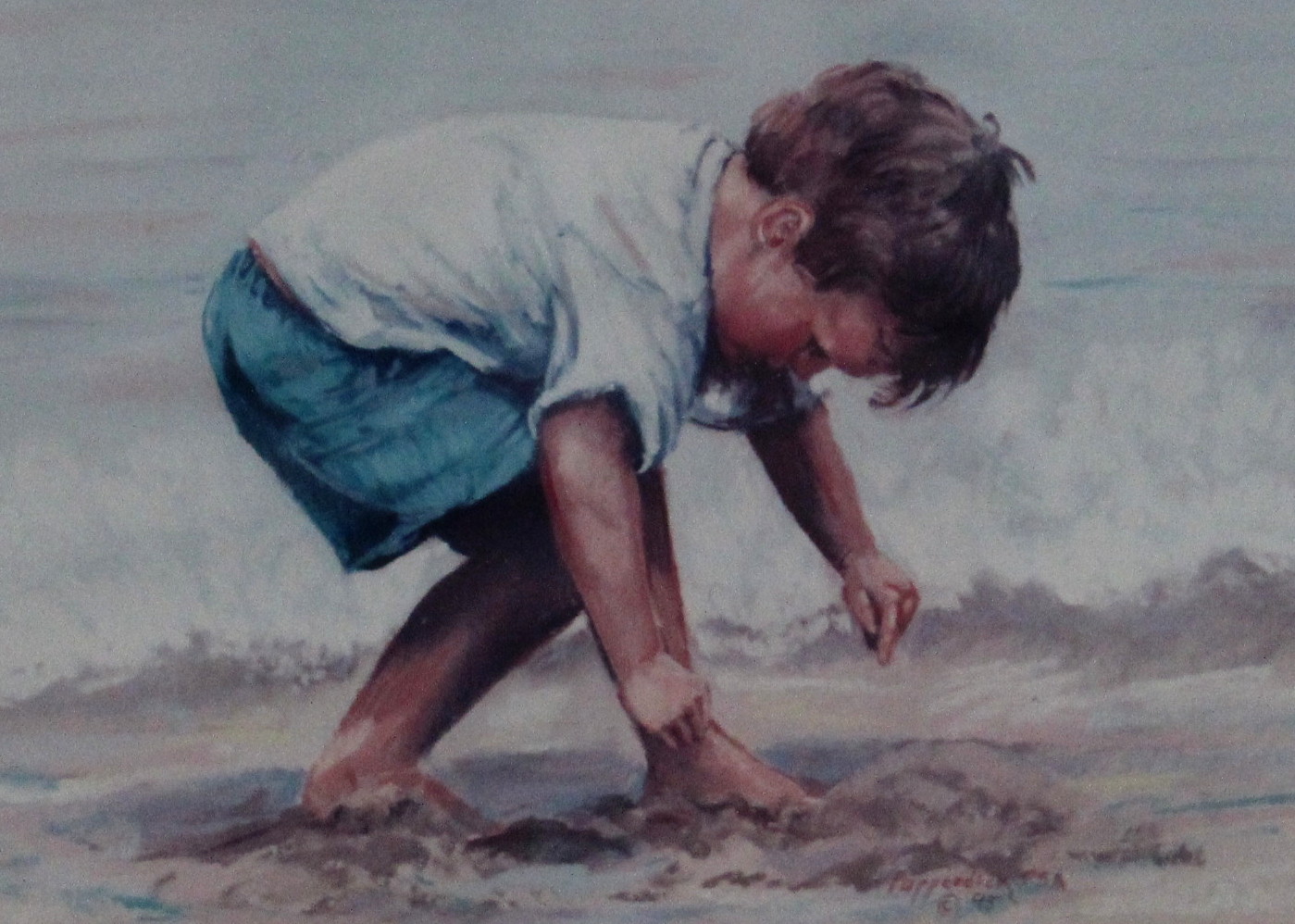 Beach Scene Prints By Barbara Pappendick