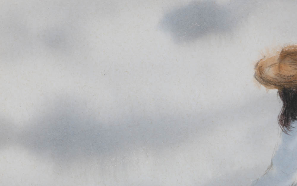 Robert Fabe Original Watercolor on Paper