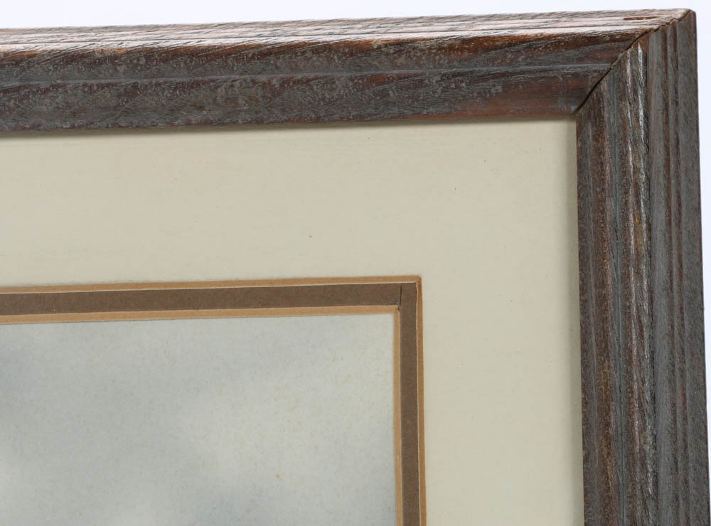 Robert Fabe Original Watercolor on Paper