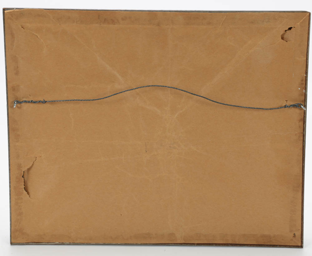 Robert Fabe Original Watercolor on Paper