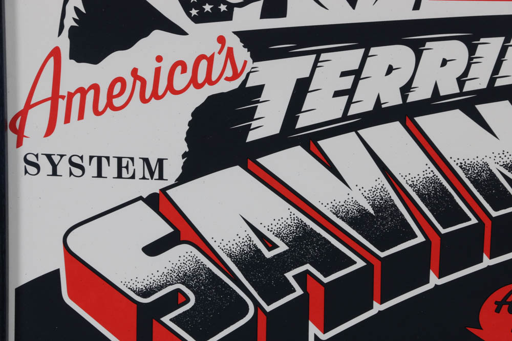 Shepard Fairey Signed Limited Edition Serigraph "America’s Savings"