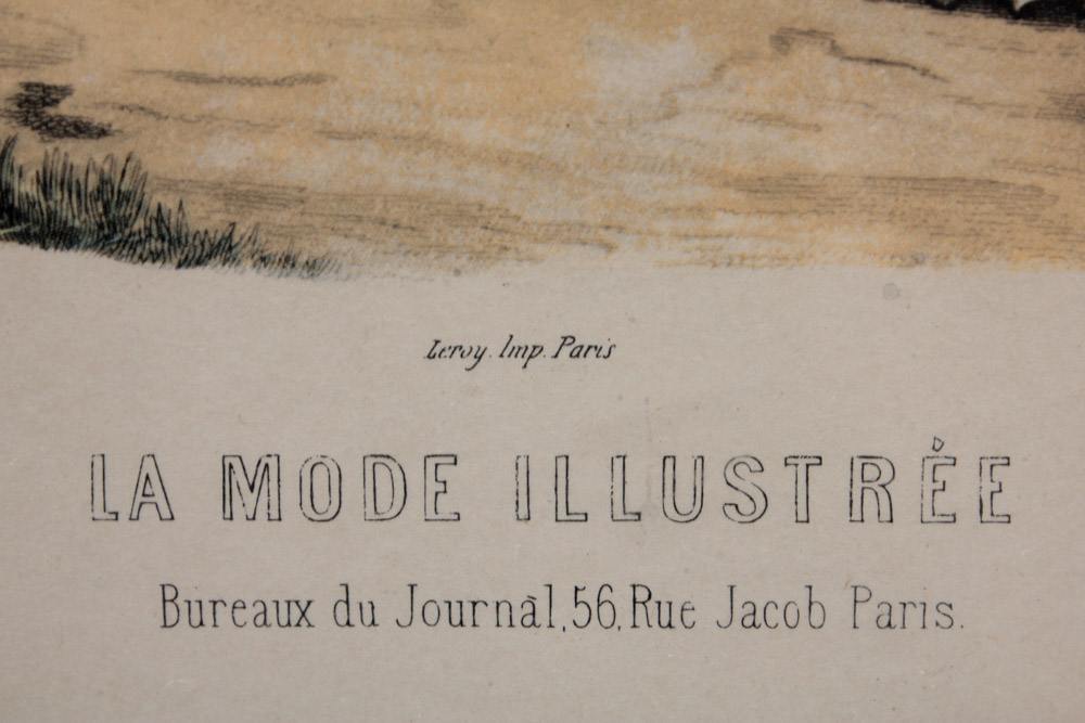 Frame La Mode Illustre Fashion Print