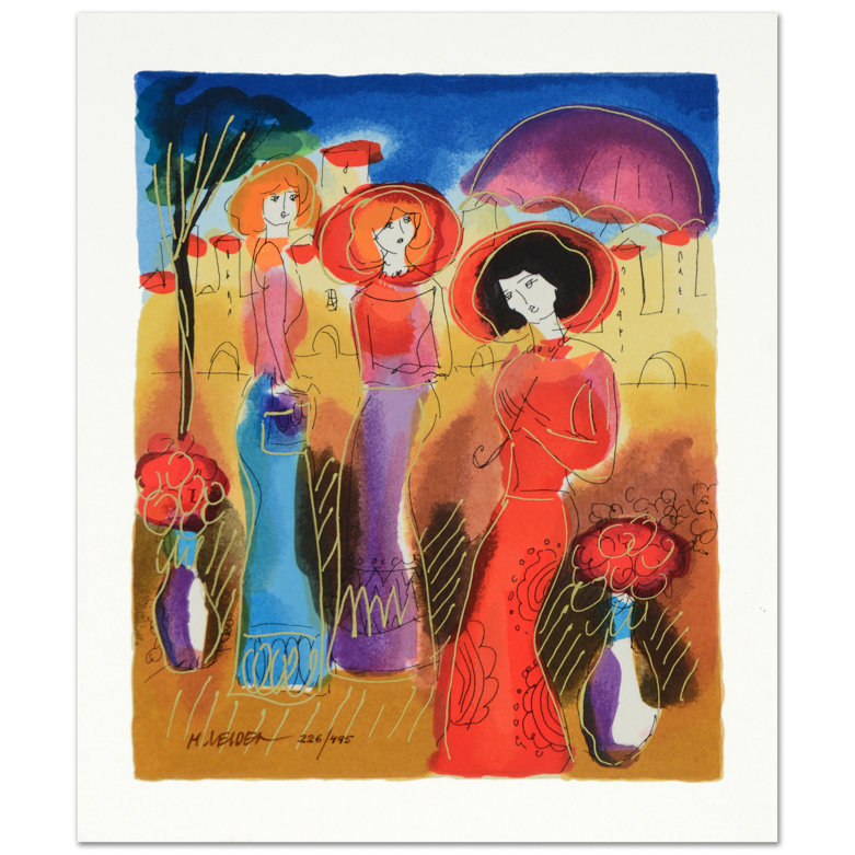 Moshe Leider Limited Edition Signed Serigraph "Summer Day"