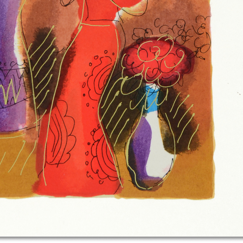 Moshe Leider Limited Edition Signed Serigraph "Summer Day"