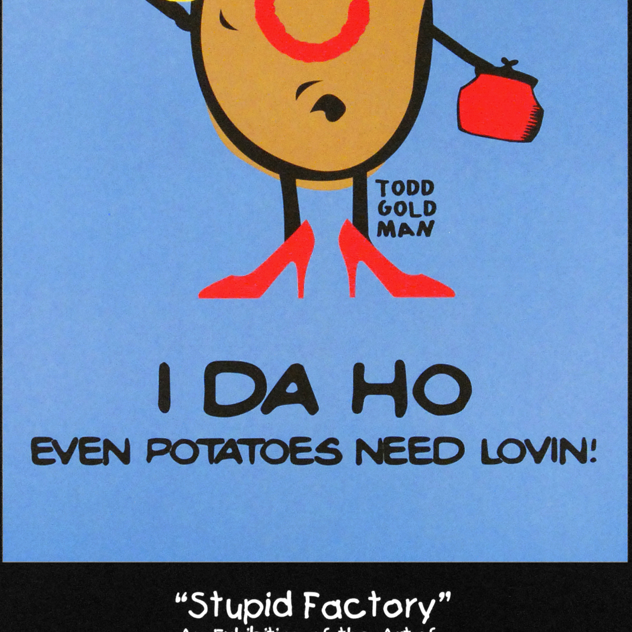 Todd Goldman Lithograph Poster "I-DA-HO"