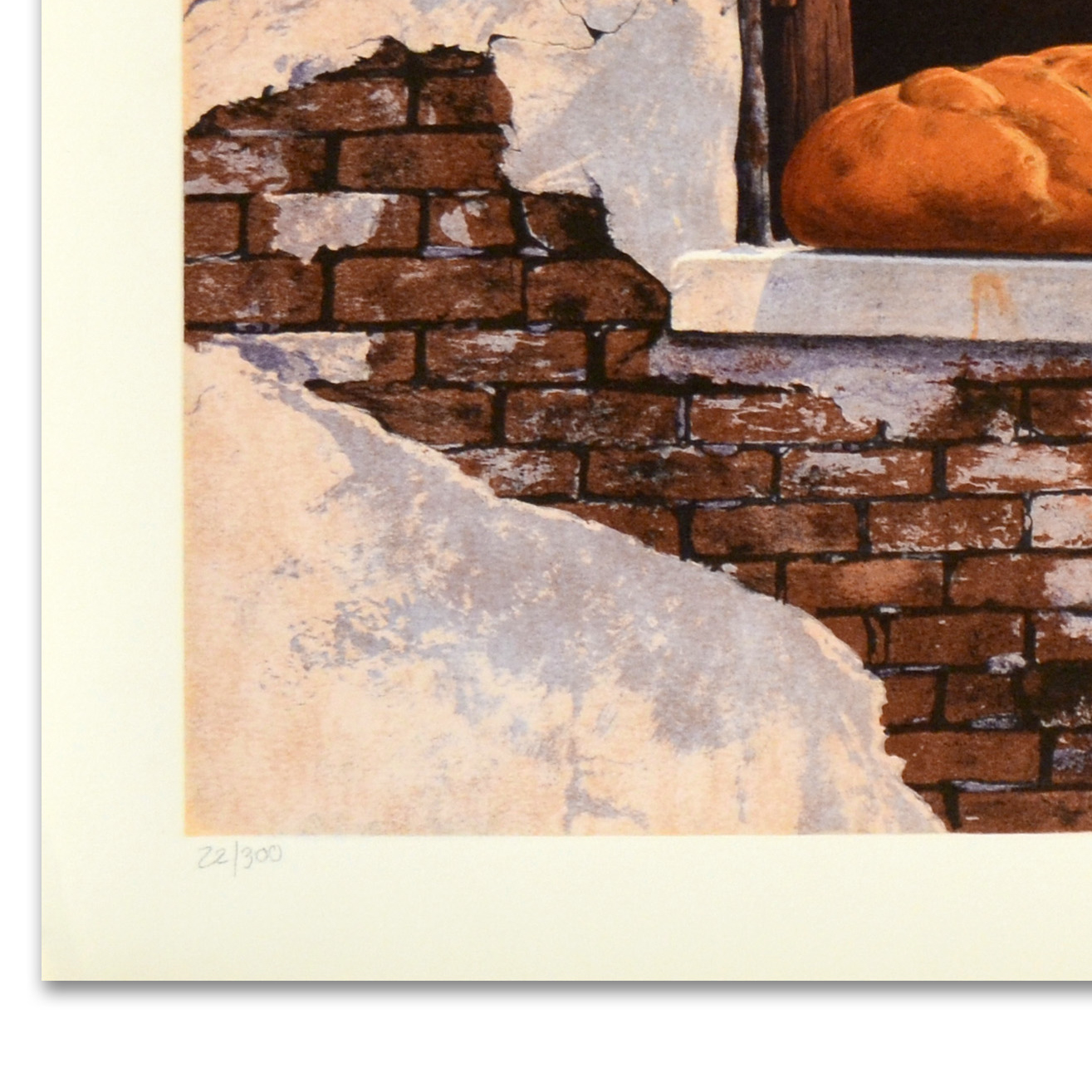 William Nelson Signed Limited Edition Lithograph "The Baking"