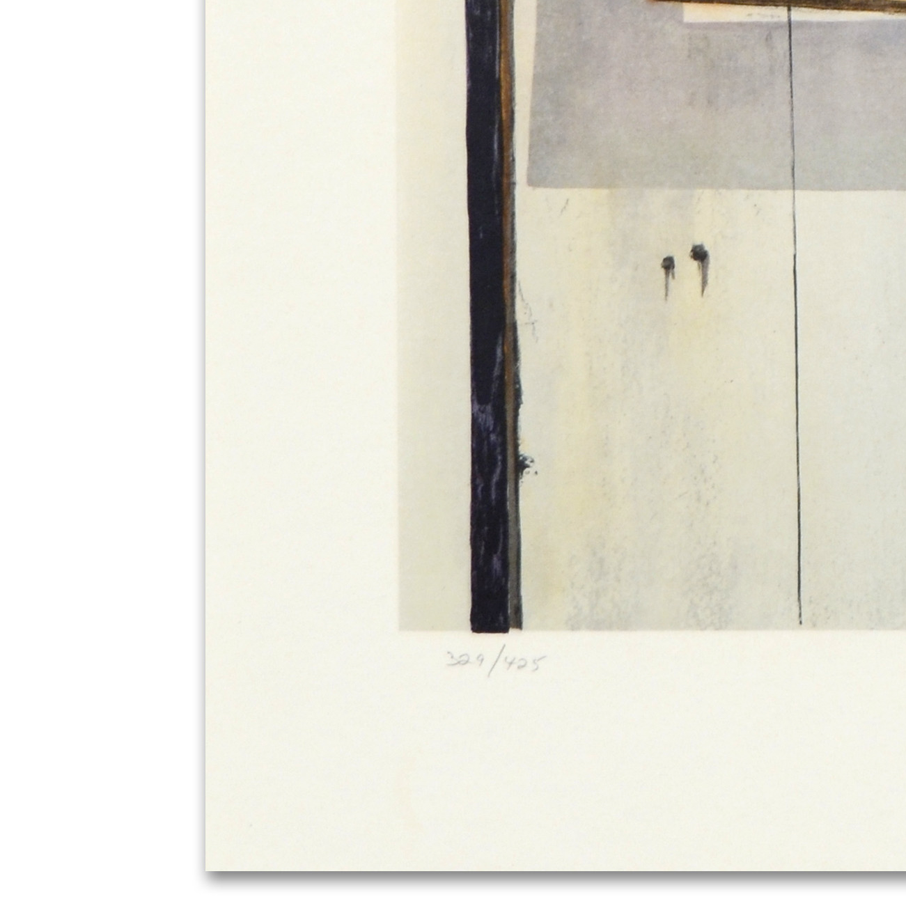 William Nelson Signed Limited Edition Lithograph "Still Life on Barn"