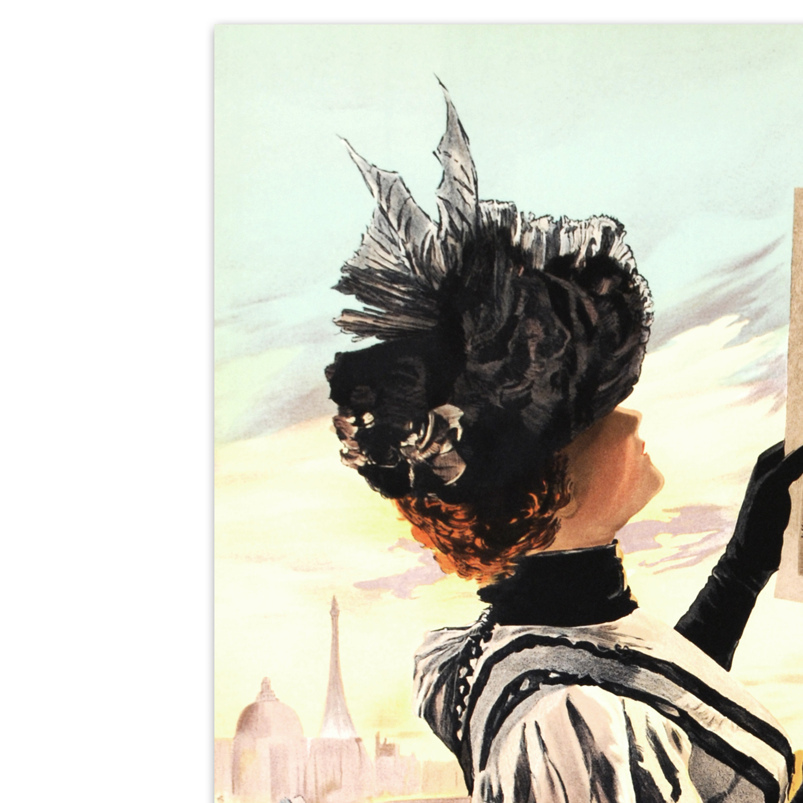 RE Society After Hugo D'Alesi Lithograph on Paper "Exposition Du Centenaire"