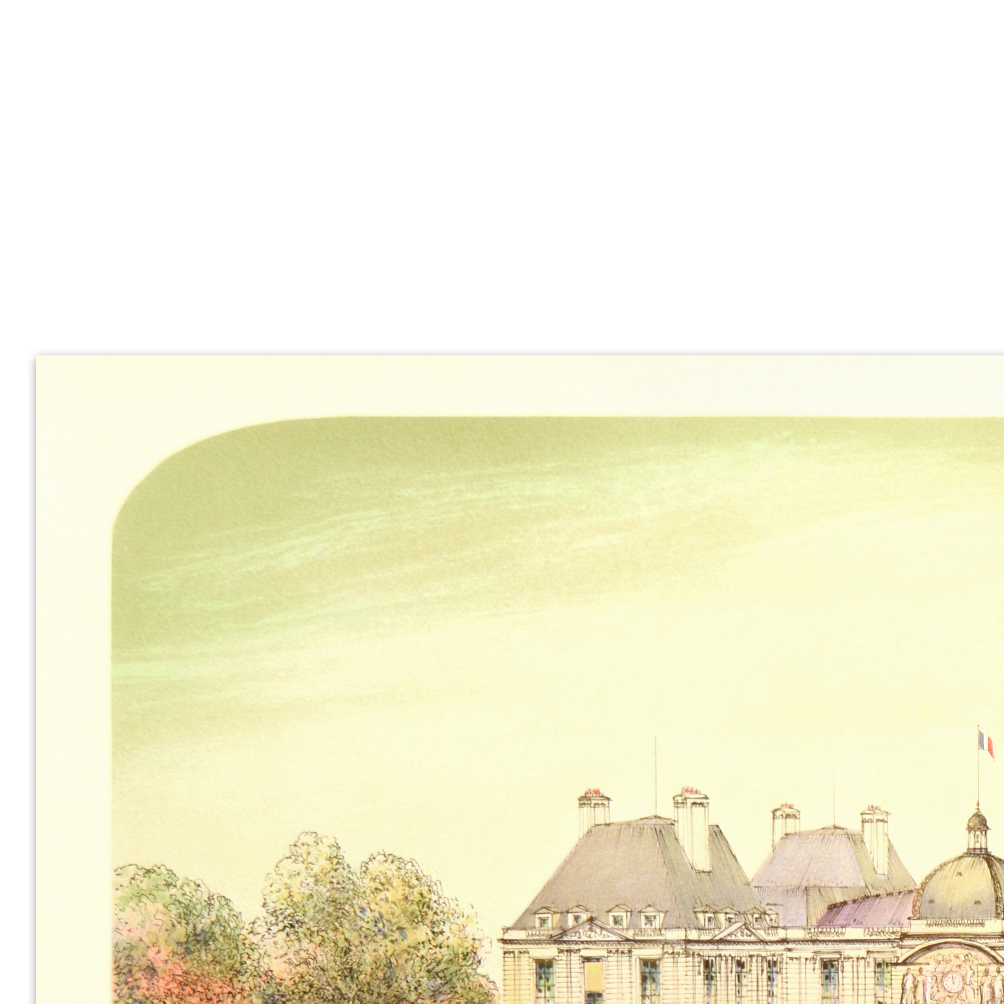 Rolf Rafflewski Signed Limited Edition Lithograph on Paper "Paris III"