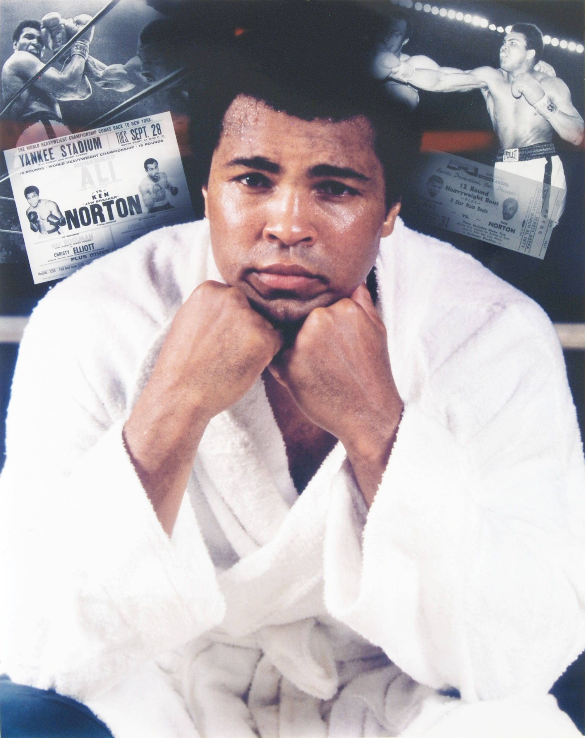 Licensed Photograph Collage of Muhammad Ali
