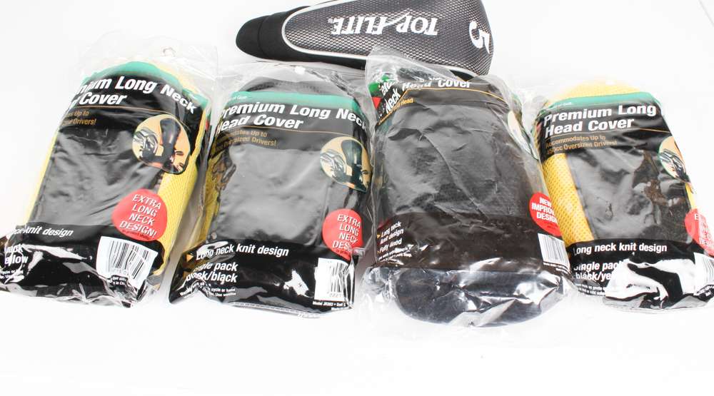 Titlelist and Tour Golf Club and Head Protector Assortment