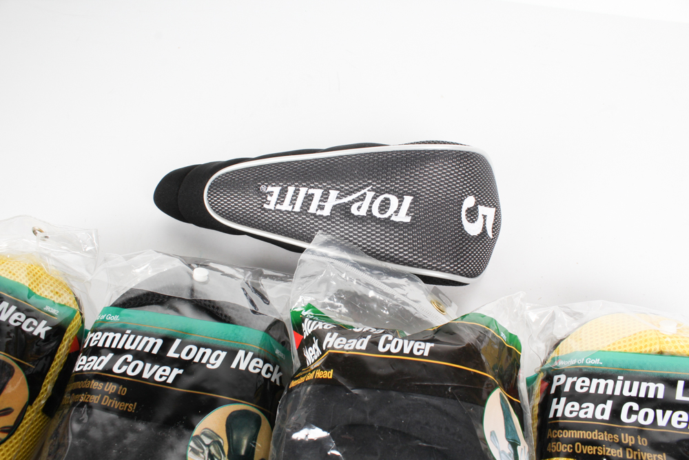 Titlelist and Tour Golf Club and Head Protector Assortment