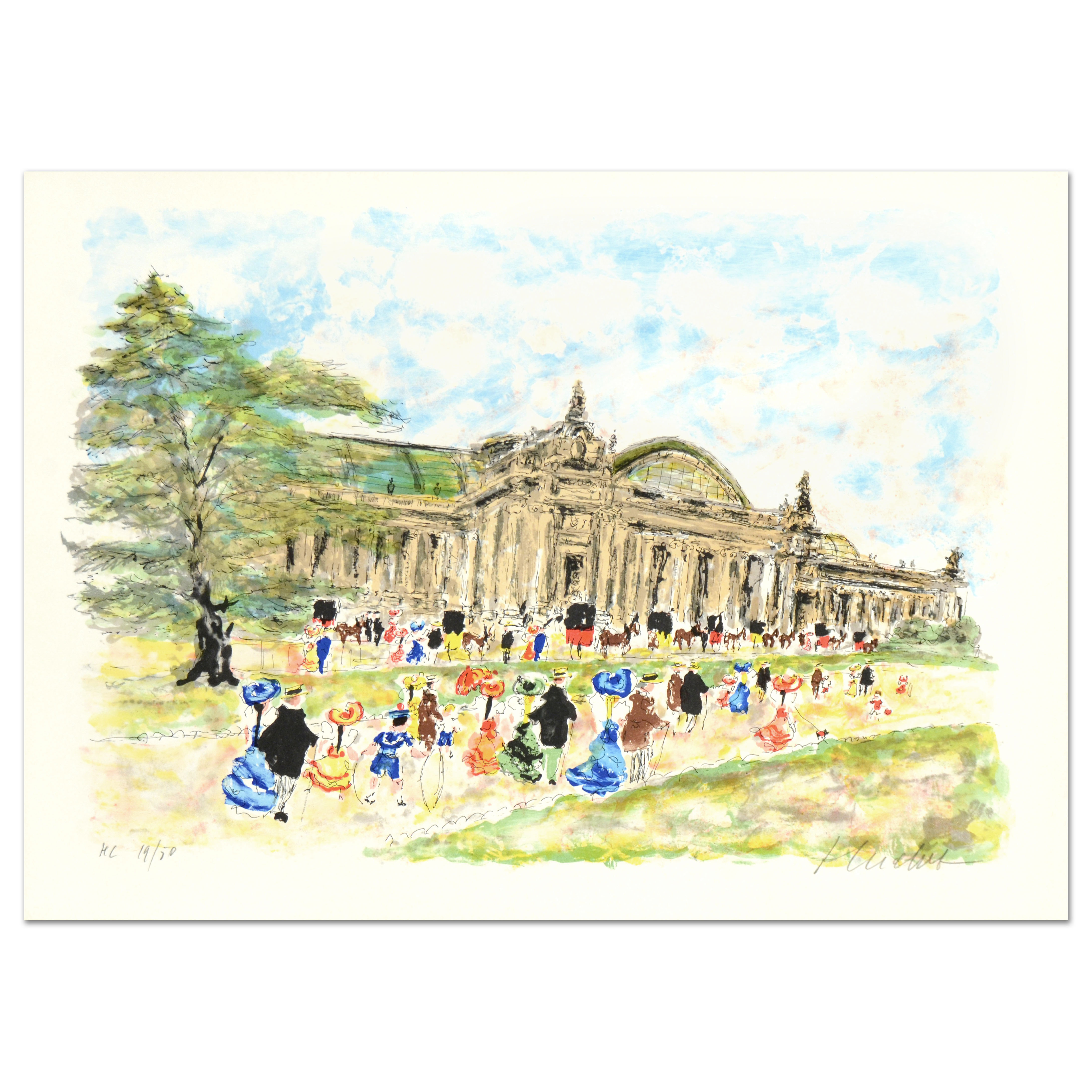 Urbain Huchet Signed Limited Edition Lithograph "Grand Ballet"