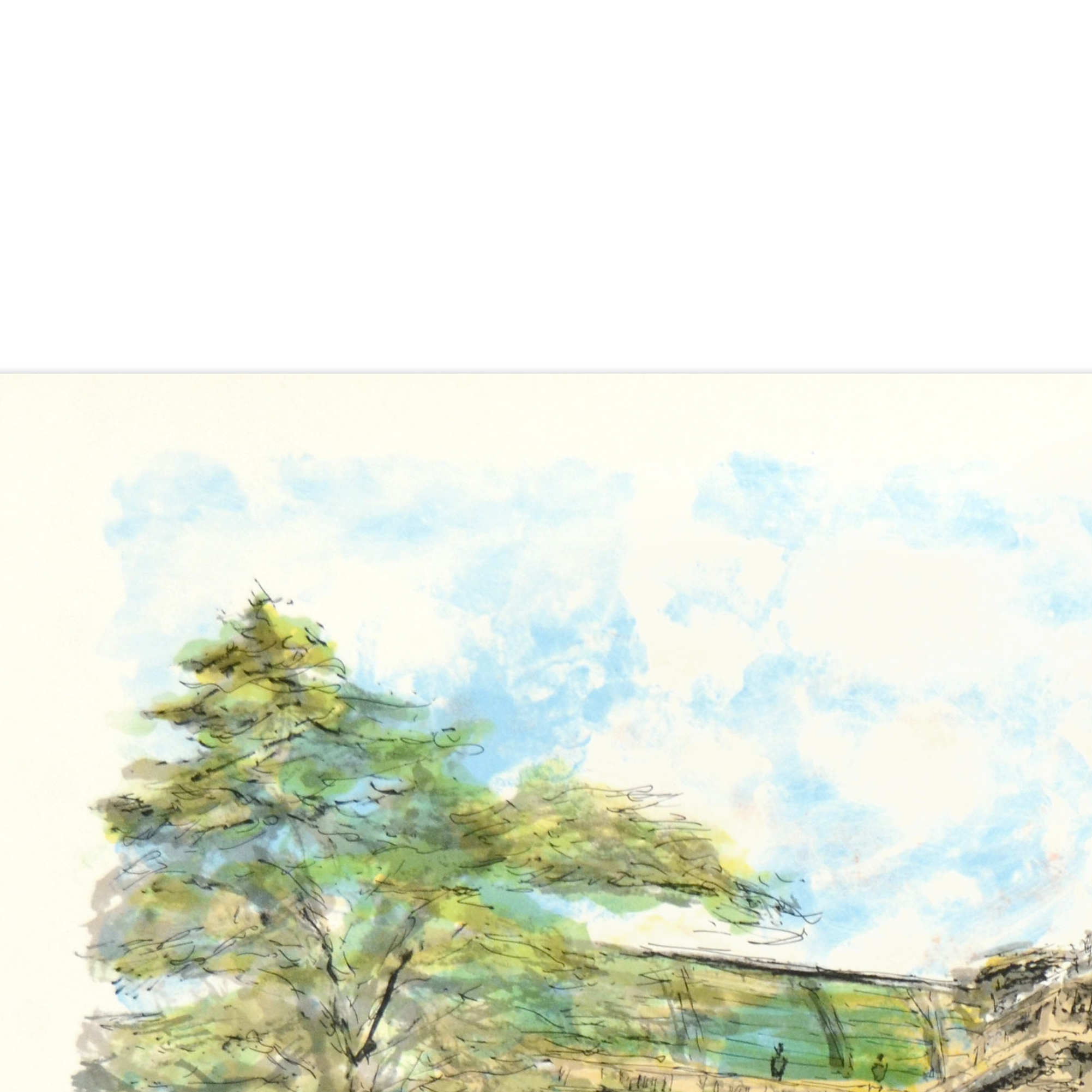 Urbain Huchet Signed Limited Edition Lithograph "Grand Ballet"