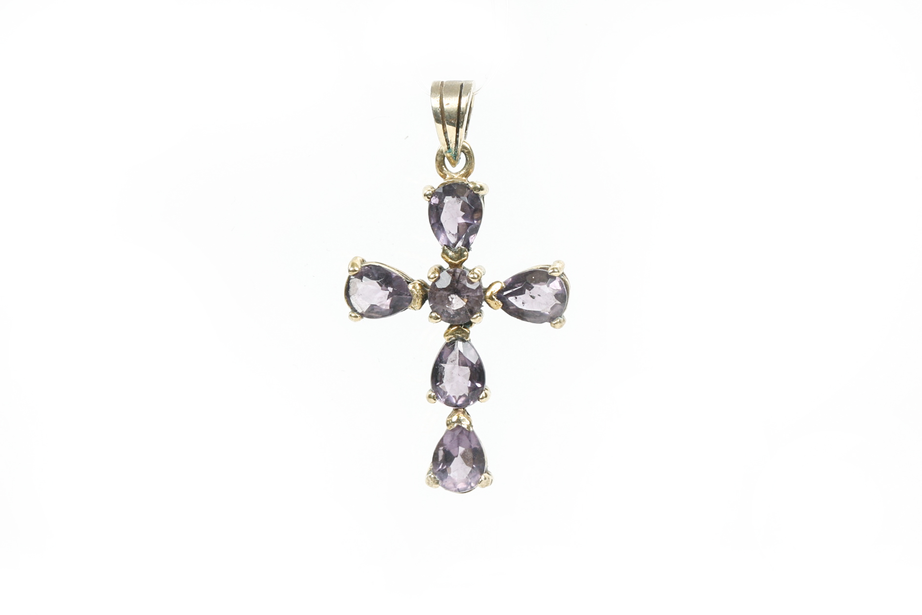 Sterling Silver Vermeil Cross