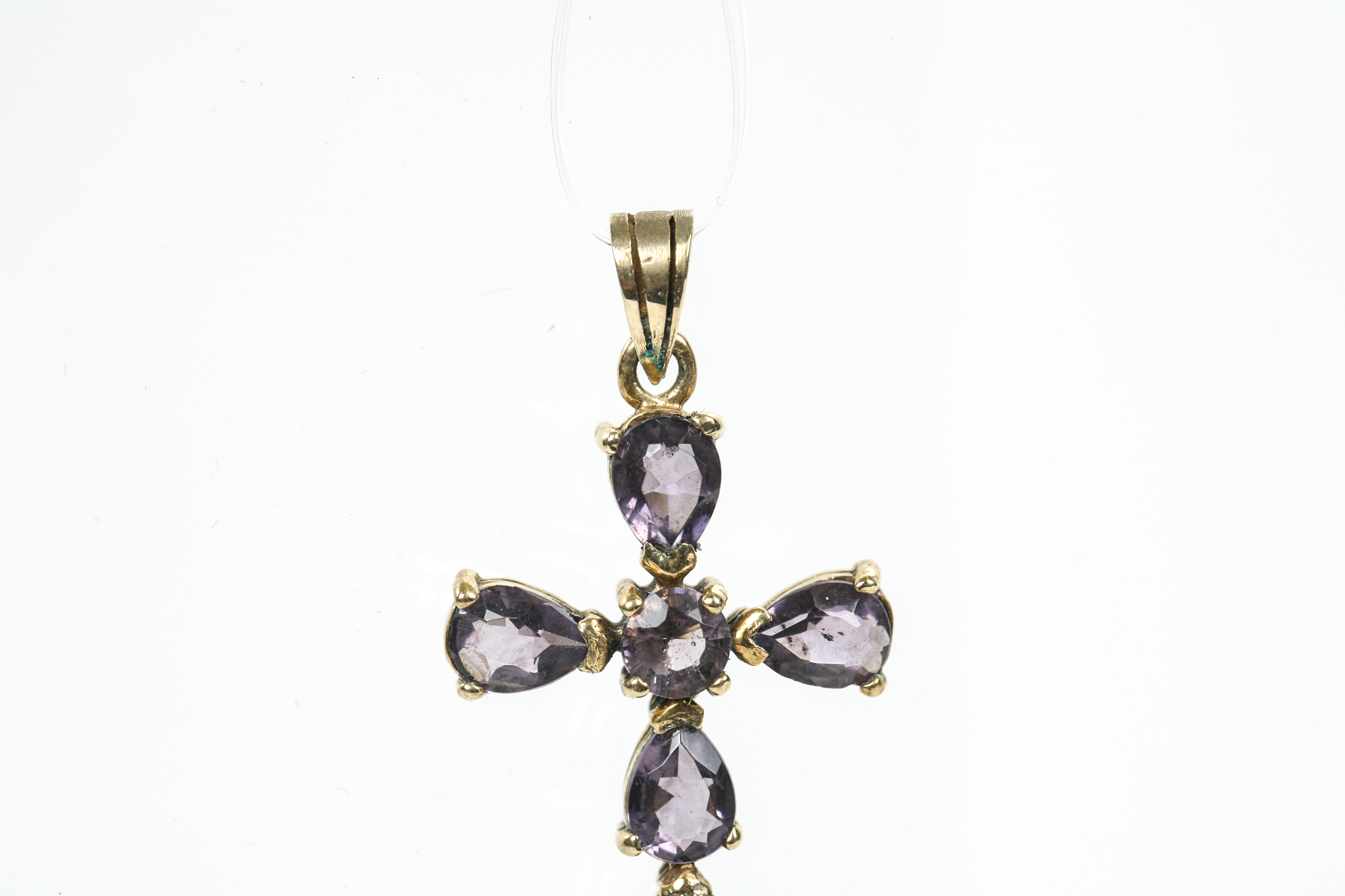 Sterling Silver Vermeil Cross