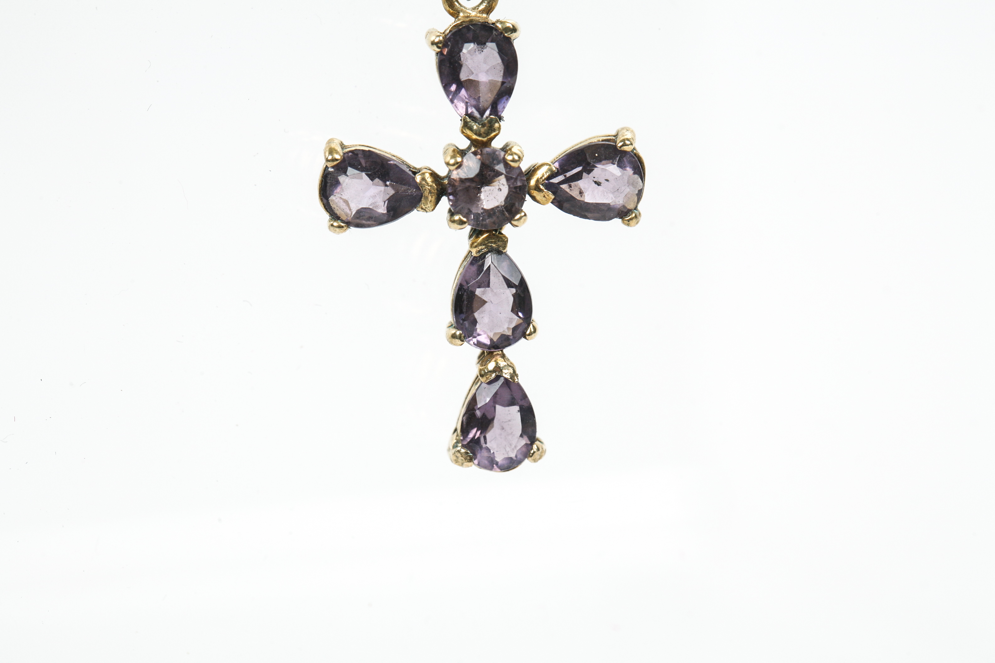 Sterling Silver Vermeil Cross