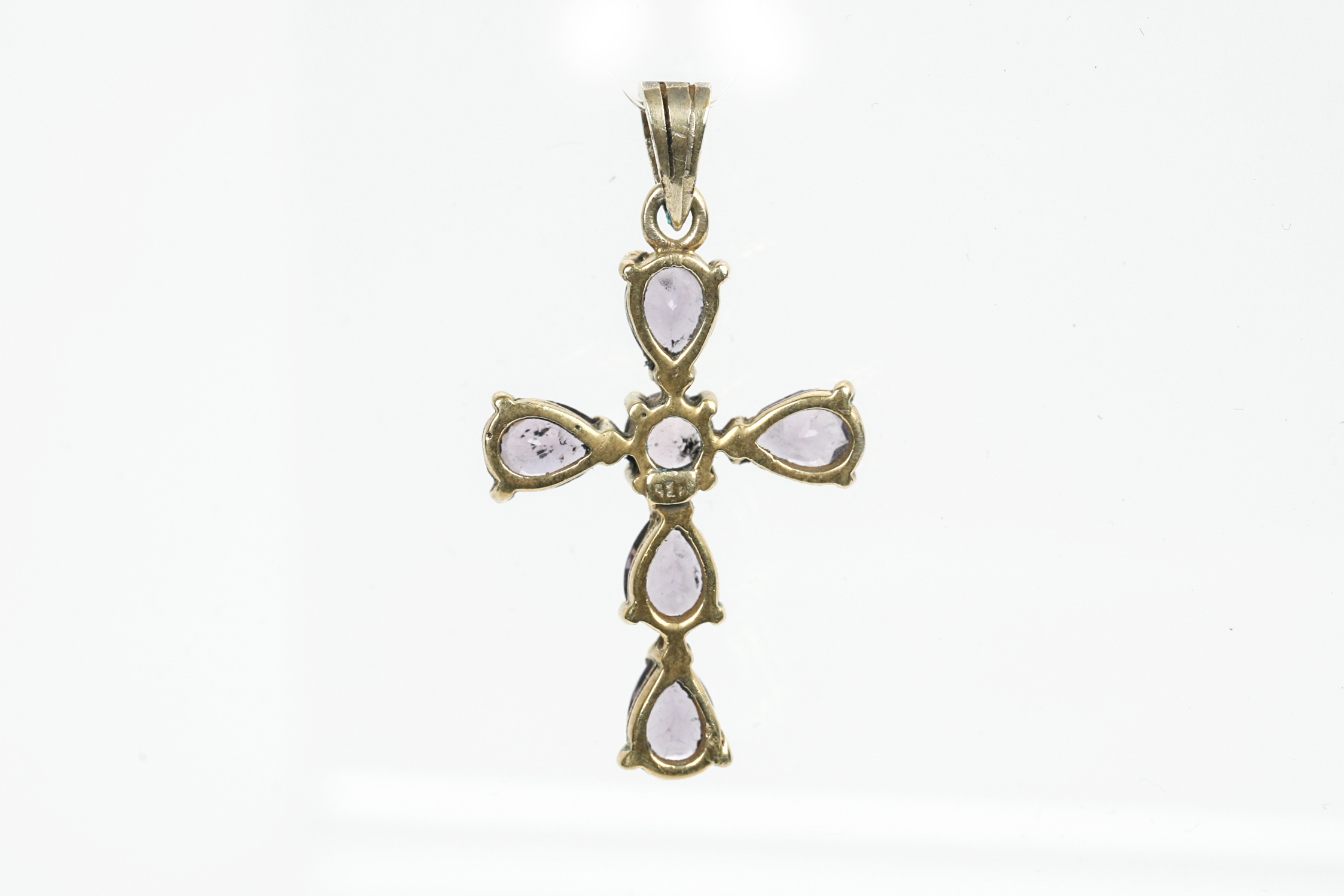Sterling Silver Vermeil Cross