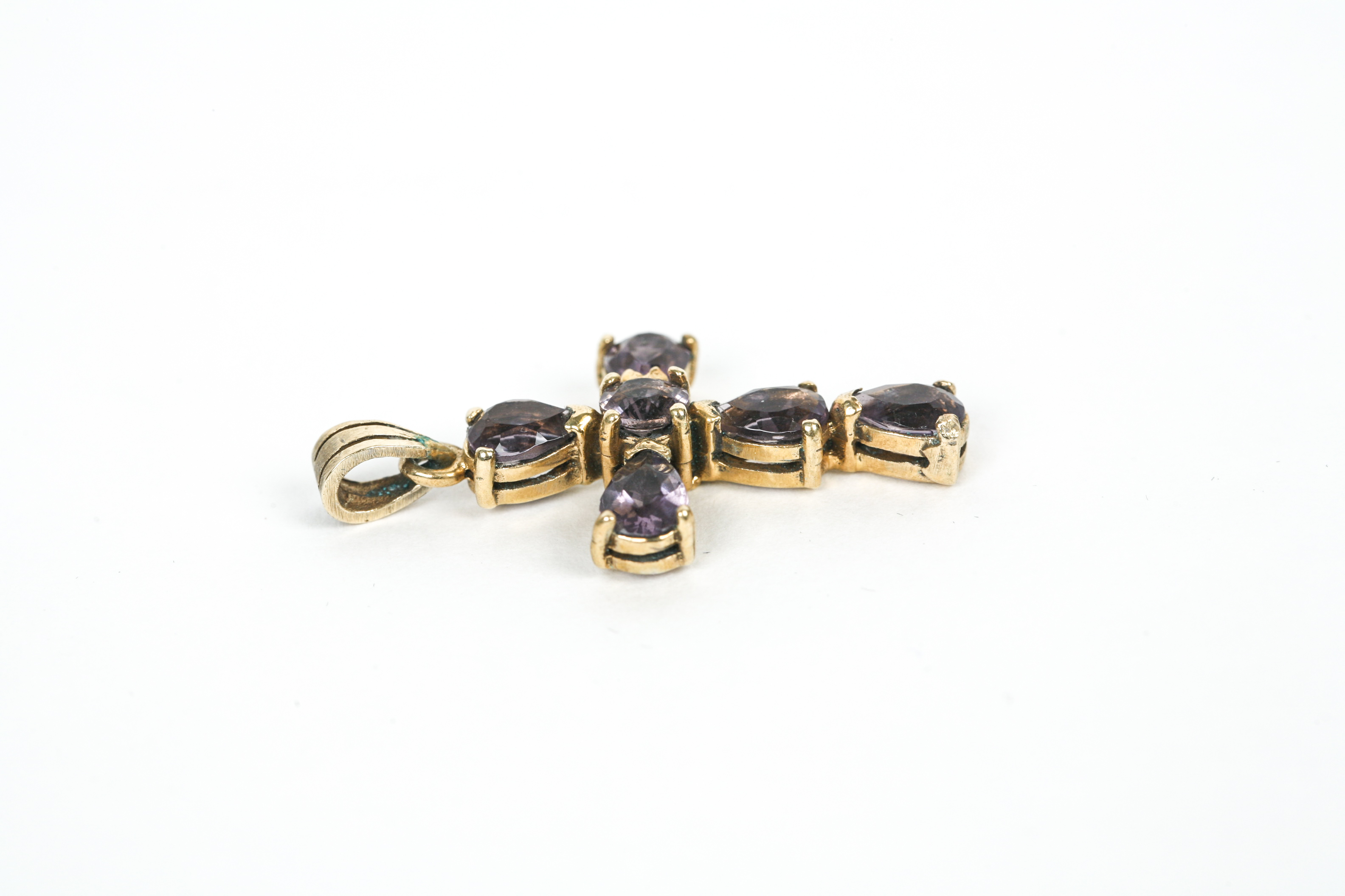 Sterling Silver Vermeil Cross