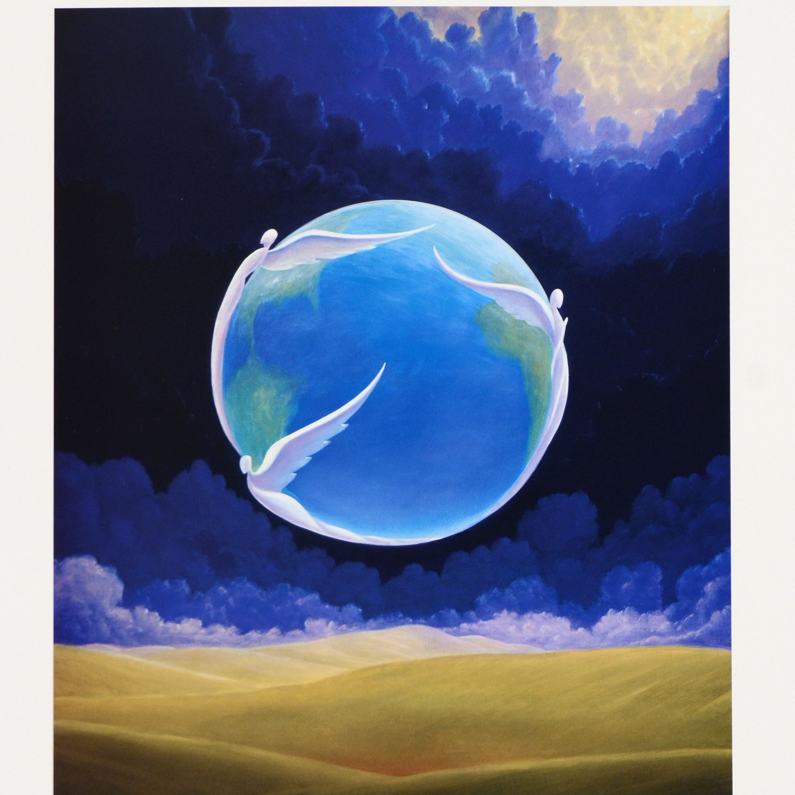 Steven Lavaggi Signed Limited Edition Lithograph "Global Guardians"