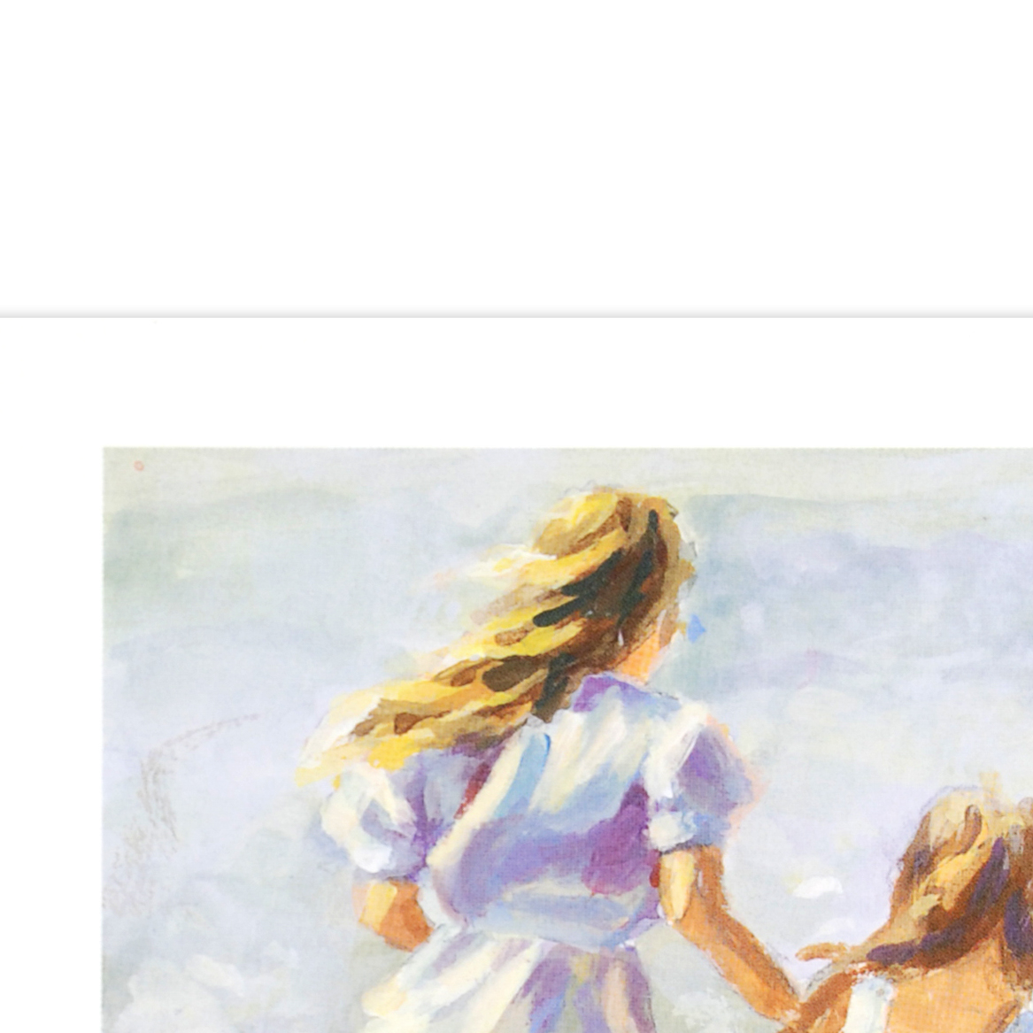 Lucelle Raad Limited Edition Signed Lithograph "Helping Hands"