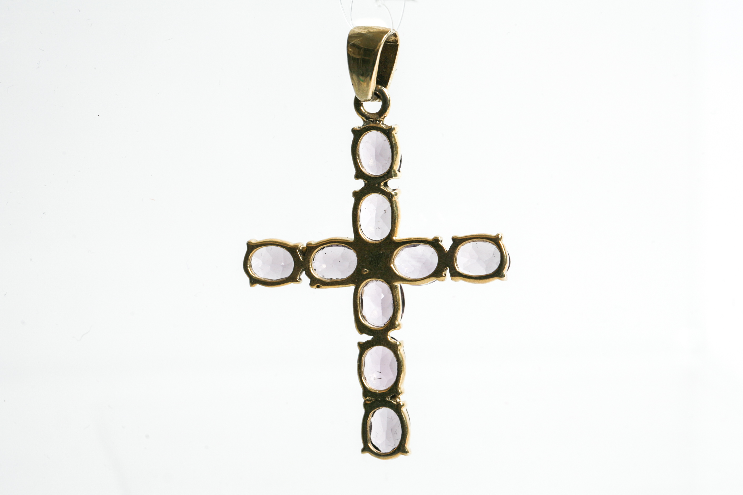 Vermeil Cross with Amethyst