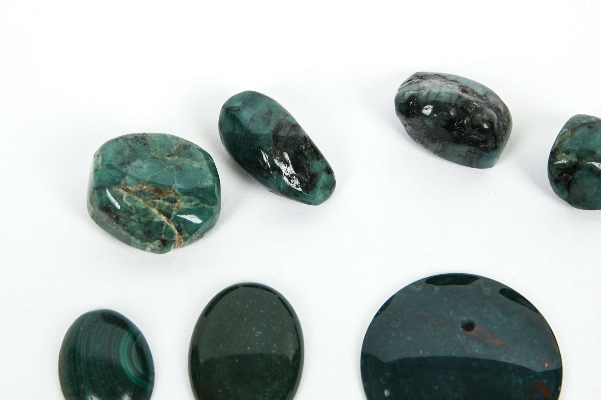 Bloodstone Chalcedony, Malachite and Other Loose Stone's