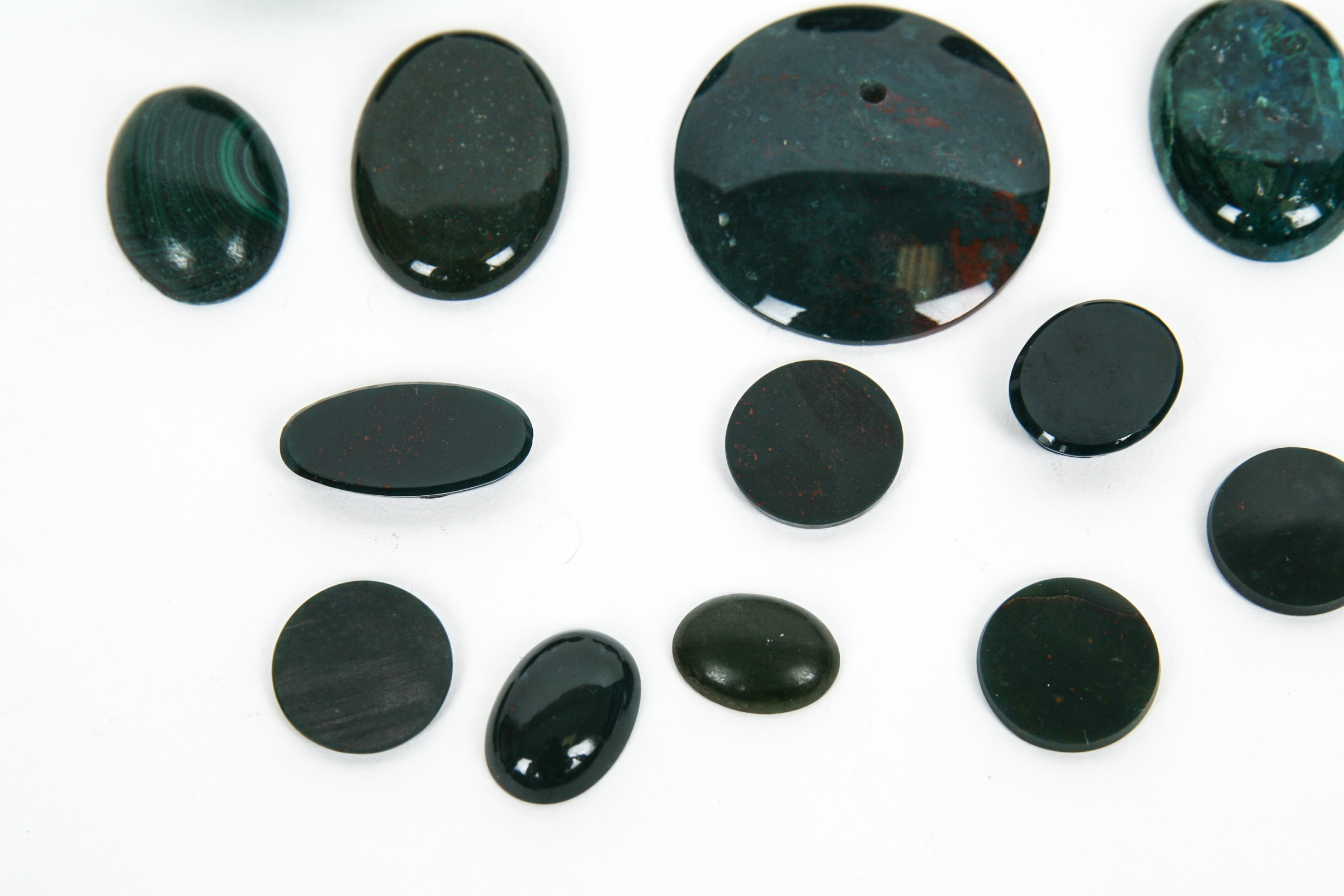 Bloodstone Chalcedony, Malachite and Other Loose Stone's