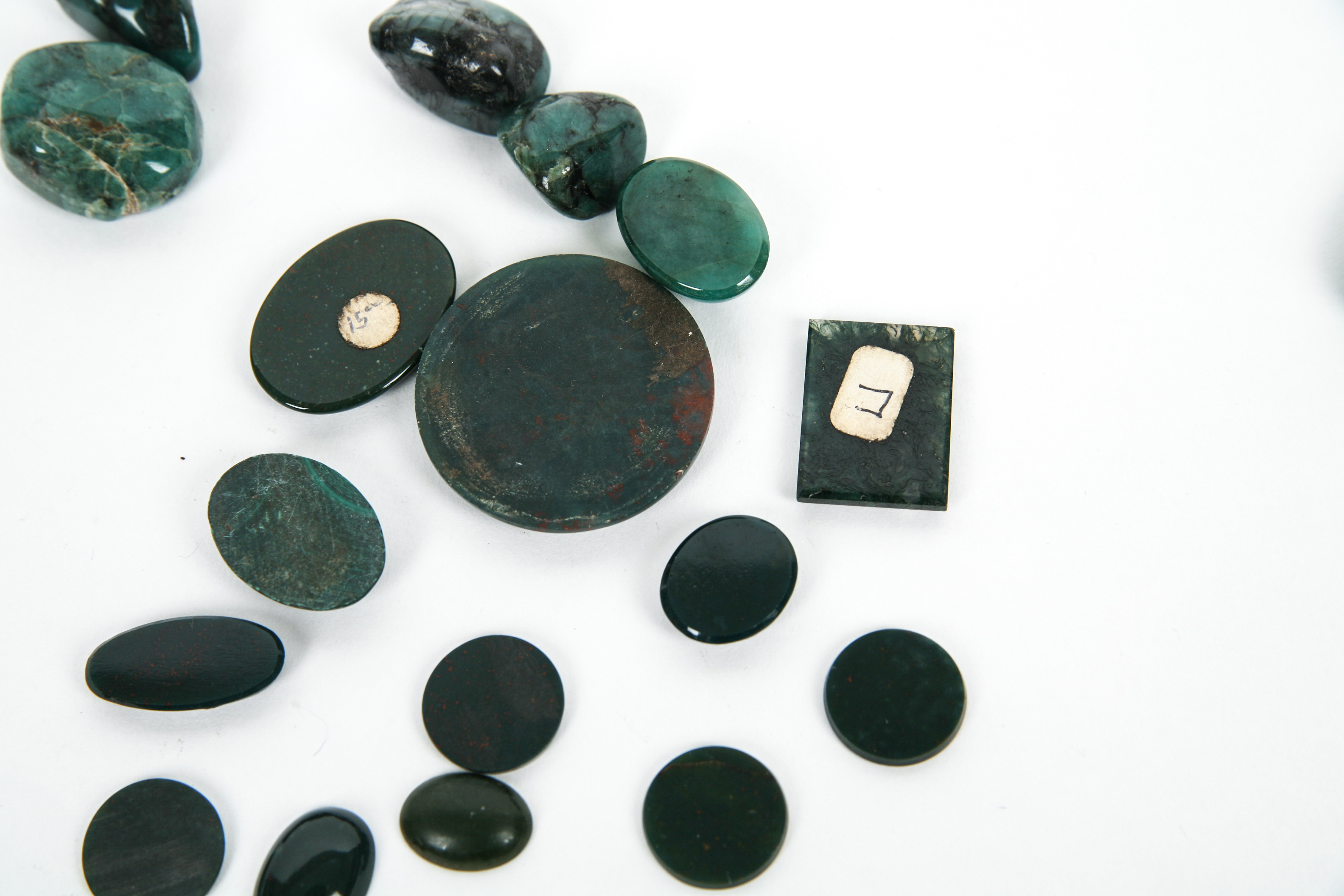 Bloodstone Chalcedony, Malachite and Other Loose Stone's
