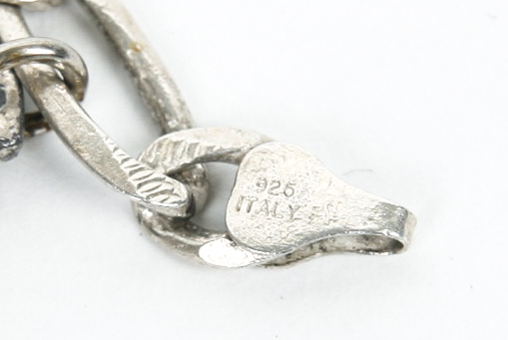 Sterling Silver Bracelet with Competitive Sport Charms