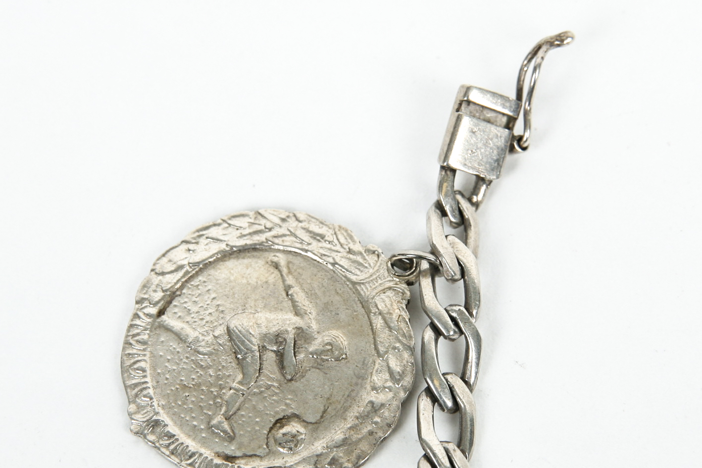 950 Silver Bracelet with Sport Medallions
