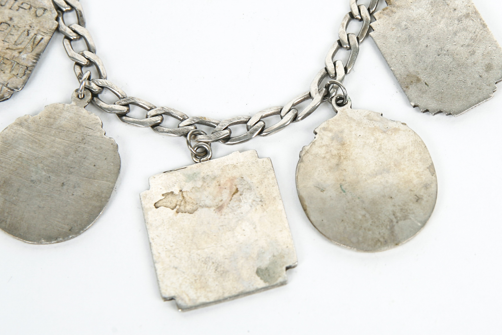 950 Silver Bracelet with Sport Medallions