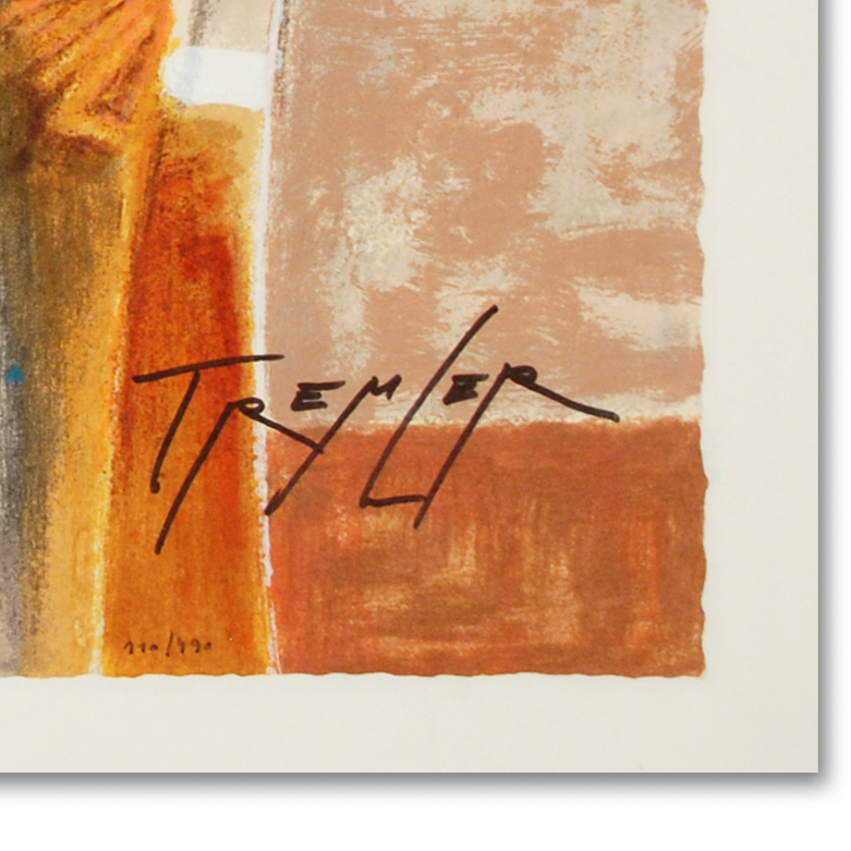 Yuri Tremler Limited Edition Signed Serigraph "Matinee II"