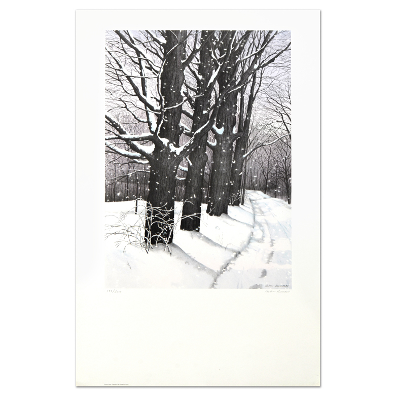 Helen Rundell "Country Lane" Signed Limited Edition Lithograph