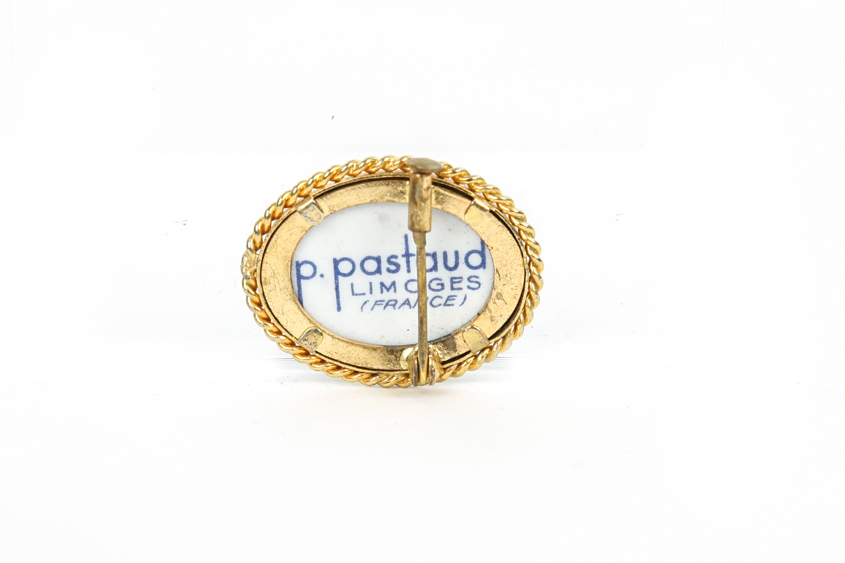 P. Pastaud Limoges France Brooch