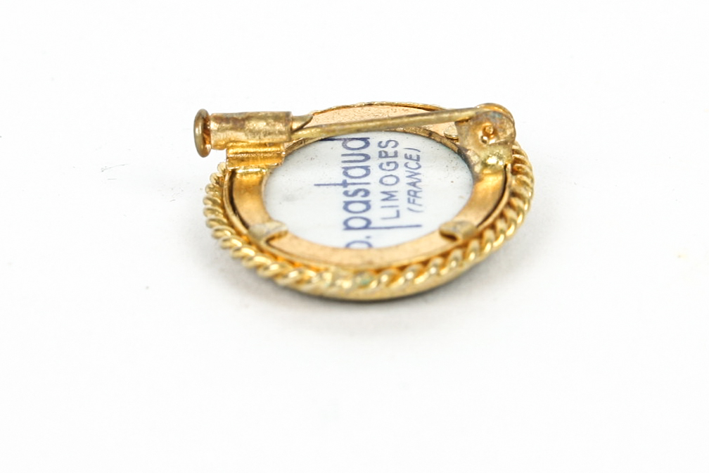 P. Pastaud Limoges France Brooch