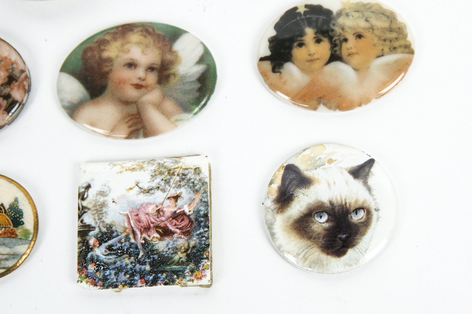 Grouping of Collectable Pieces including Antique Enamel on Copper and Satsuma