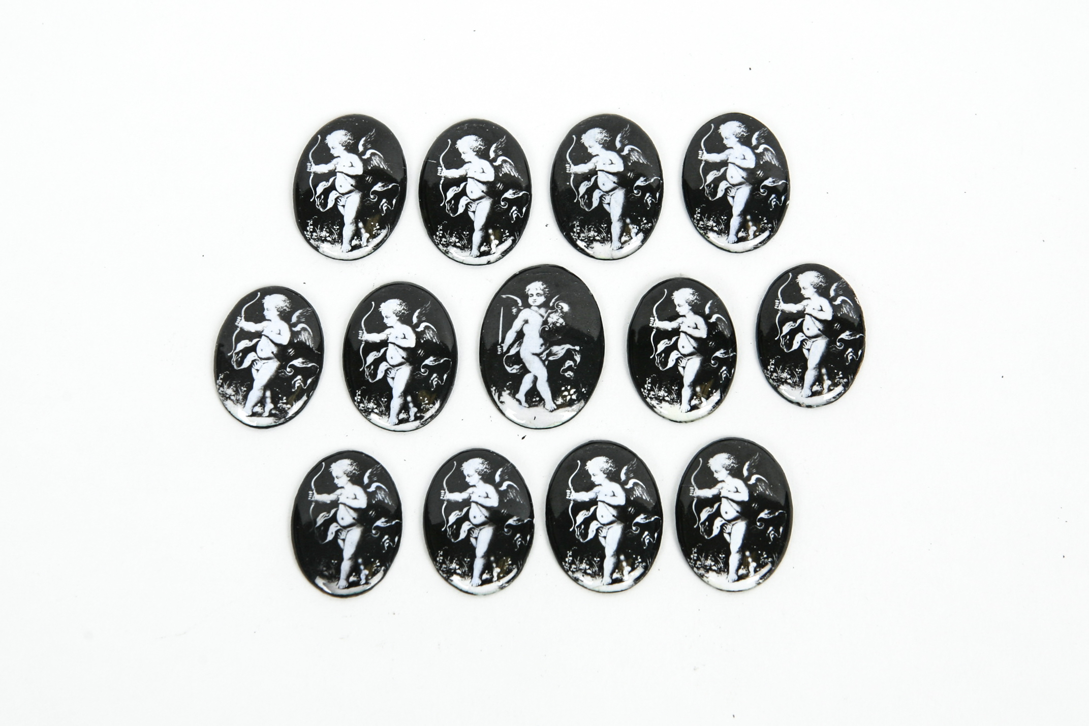 Grouping of Vintage Enamel on Copper Pieces